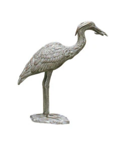 Rottenecker Bronze-Graureiher, Wasserspeiend