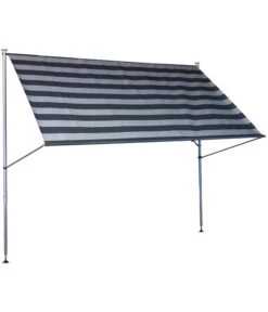 Angerer Klemmmarkise Premium, Gestreift, Ca. B400/H275/T170 Cm