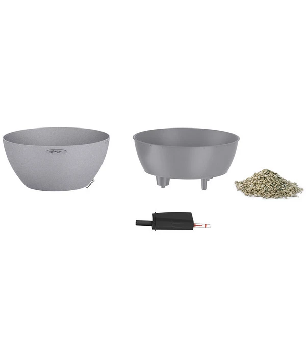 LECHUZA® Kunststoff-Schale Cubeto Stone, Rund 15 LECHUZA® Kunststoff-Schale Cubeto Stone, Rund – Bild 13