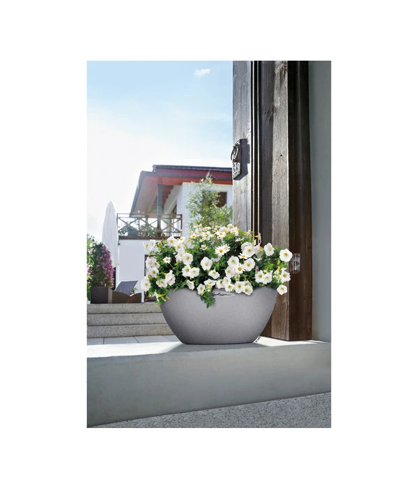 LECHUZA® Kunststoff-Schale Cubeto Stone, Rund 10 LECHUZA® Kunststoff-Schale Cubeto Stone, Rund – Bild 8