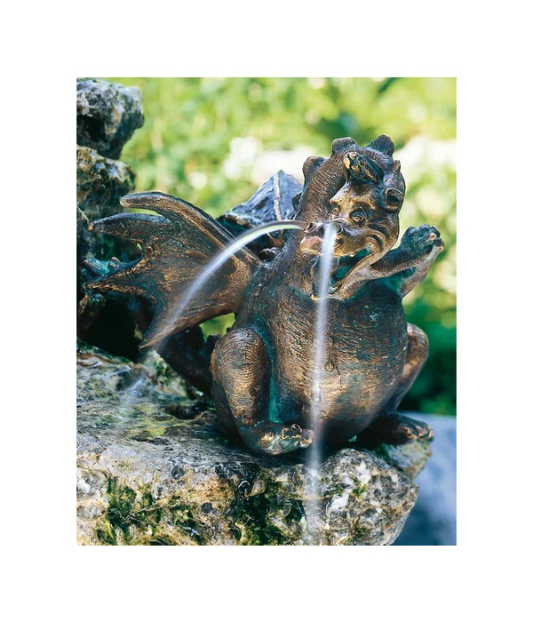 Rottenecker Bronzefigur Drache Missy 3 Rottenecker Bronzefigur Drache Missy