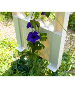 KHW Kunststoff-Rosenbogen Mit Erdspießen, Ca. B100/H207/T43 Cm -Gartenbedarf Angebote 2546505 WE DE 002 KHWKunststoffRosenbogenmitErdspiessen100x43x207cmweiss