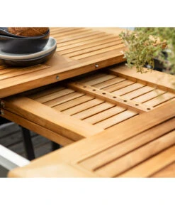 Dehner Teak-Ausziehtisch Colmar, Ca. B152-210/H76/T89 Cm -Gartenbedarf Angebote 2785608 WE DE 002 DehnerTischColmar