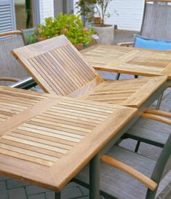 Dehner Teak-Ausziehtisch Colmar, Ca. B152-210/H76/T89 Cm -Gartenbedarf Angebote 2785608 WE MO 003 DehnerAusziehtischColmar