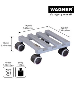 Wagner Pflanzenroller Creo, Ø 19 Cm -Gartenbedarf Angebote 2913945 WE DE 001 PflRollerCreo19X19CM