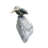 Rottenecker Bronzefigur Eisvogel Auf Findling -Gartenbedarf Angebote 2944023 WE FS 001 RotteneckerEisvogelaufFindling
