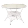 Best Alu-Korbtisch Madelene, Rund, Weiss, Ca. Ø110/H73 Cm 2 Best Alu-Korbtisch Madelene, Rund, Weiss, Ca. Ø110/H73 Cm -Gartenbedarf Angebote 3052685 WE FS 001 KorbtischMadelene