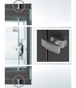 Biohort Gerätehaus Europa 2 -Gartenbedarf Angebote 3661253 WE DE 003 Biohort2fach Verriegelung Europa