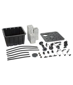 Dehner Granit-Gartenbrunnen Nizza, Ca. H25,35,45 Cm -Gartenbedarf Angebote 3765823 BildD 001 BrunnenSet3SaeulenBrunnenSet3Saeulen