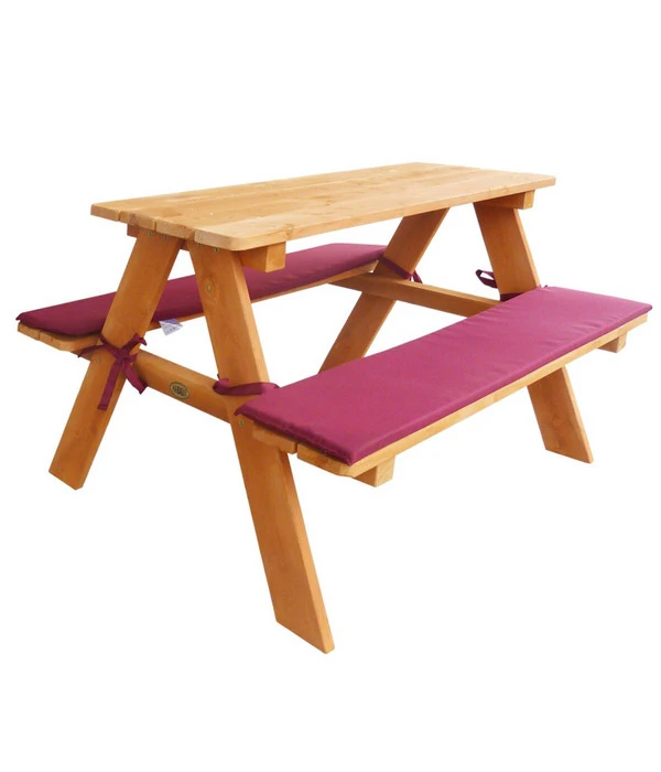Habau Kinder Picknickbank, 89 X 79 X 50 Cm 3 Habau Kinder Picknickbank, 89 X 79 X 50 Cm