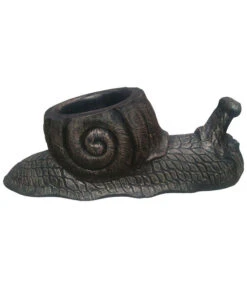 Roto Kunststoff-Pflanztopf Schnecke, Bronze, Ca. B80/H31/T27,5 Cm