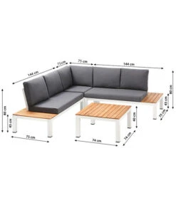 Dehner Aluminium-Lounge Malibu, 2-teilig 14 Dehner Aluminium-Lounge Malibu, 2-teilig -Gartenbedarf Angebote 4209870 WE BG 001 LoungeMalibuNEU