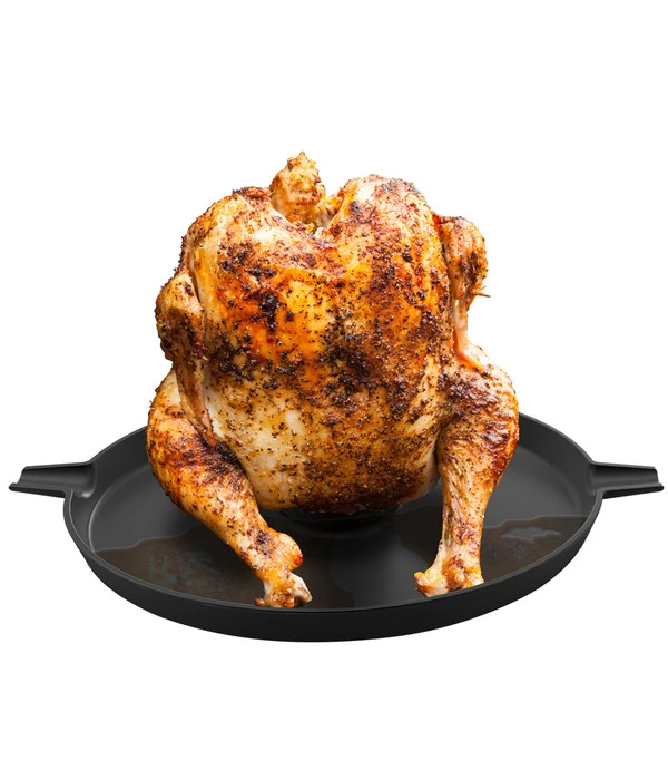 Tepro Guss-Hähnchenhalter-Einleger, Ø 32 X 11 Cm 4 Tepro Guss-Hähnchenhalter-Einleger, Ø 32 X 11 Cm – Bild 2