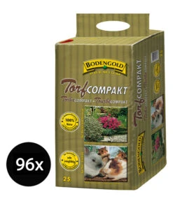 Ziegler Bodengold Torf Compakt, 96 X 25 Liter