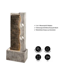 Dehner Polyresin-Gartenbrunnen Eclipse, Ca. H100 Cm 14 Dehner Polyresin-Gartenbrunnen Eclipse, Ca. H100 Cm -Gartenbedarf Angebote 4447504 WE IG 001 DehnerPolyresinGartenbrunnenEclipsegedreht