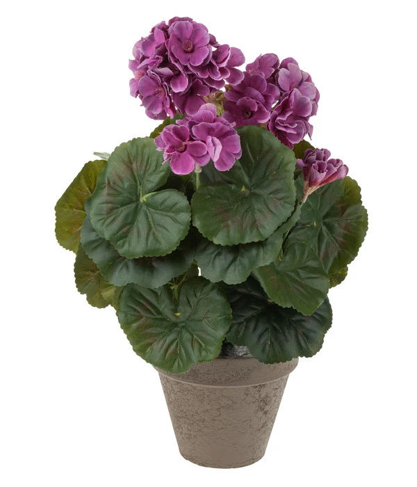 Kunstpflanze Geranie 3 Kunstpflanze Geranie