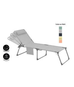 Dehner Gartenliege Mallorca, Ca. B71/H106/T227 Cm -Gartenbedarf Angebote 4498176 WE IG 001 DehnerGartenliegeMallorca