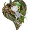 Grabgesteck Perth, Herzförmig, Ca. B23/H14/T30 Cm -Gartenbedarf Angebote 6461537 WE FS 001 HerzPerthWeiss30cmAllerheiligen2023