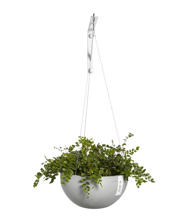 Ecopots Kunststoff-Hängeampel Brussels, Rund, Ca. Ø26,5/H13 Cm 4 Ecopots Kunststoff-Hängeampel Brussels, Rund, Ca. Ø26,5/H13 Cm – Bild 2