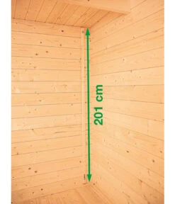 Wolff Finnhaus Gartenhaus Pulti 34-B Typ 4, Inkl. Seitendach A, Ca. B480/H217/300 Cm -Gartenbedarf Angebote 6618912 WE DE 009 FinnhausGartenhaus