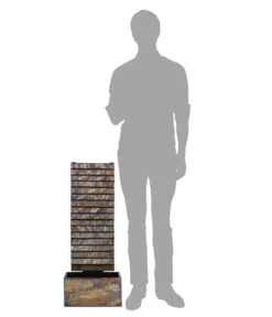 Climaqua Naturschiefer-Wasserwand Ava -Gartenbedarf Angebote 6645972 WE IG 001 ClimaquaWasserwandAvaMRusty