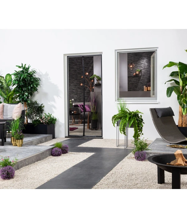 Hecht Magnet-Lamellenvorhang Deluxe, Ca. B100/H220 Cm 5 Hecht Magnet-Lamellenvorhang Deluxe, Ca. B100/H220 Cm – Bild 3