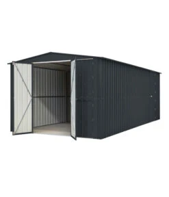 Globel Metallgerätehaus Spacer 1015, Ca. B308/H225/T465 Cm -Gartenbedarf Angebote 6679211 WE FS 004 EPHMetallgeraetehaus