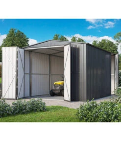 Globel Metallgerätehaus Spacer 1015, Ca. B308/H225/T465 Cm -Gartenbedarf Angebote 6679211 WE MO 002 EPHMetallgeraetehaus