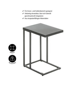 Dehner Beistelltisch Noah, Ca. B43/H56/T30,5 Cm -Gartenbedarf Angebote 6701643 WE IG 001 BeistelltischNoah