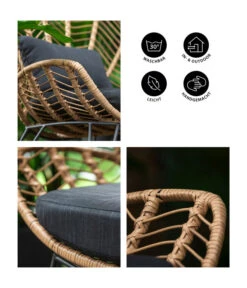 Dehner Geflechtsessel Venezia -Gartenbedarf Angebote 6701650 WE IG FS 001 DehnerGeflechtsesselVenezia