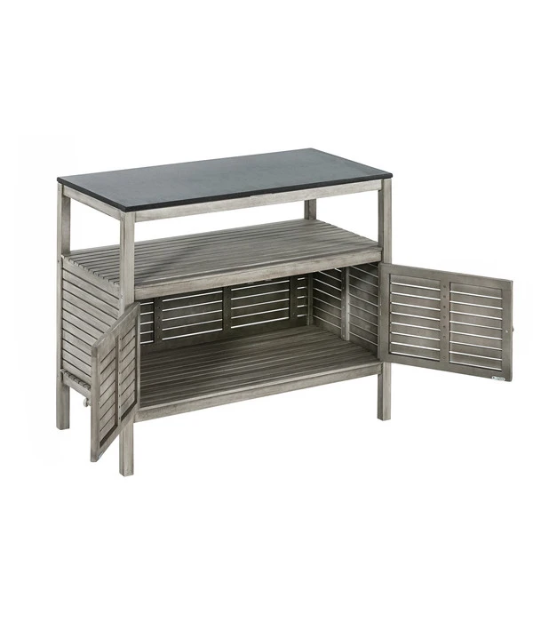 Dehner Doppelschrank Southampton, Ca. B100/H90/T50 Cm 4 Dehner Doppelschrank Southampton, Ca. B100/H90/T50 Cm – Bild 2