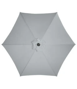 Derby Kurbelschirm Basic Lift Neo, Rund, Ca. Ø300 Cm -Gartenbedarf Angebote 6739171 WE FS 002 BasicLiftNeo300hellgrau