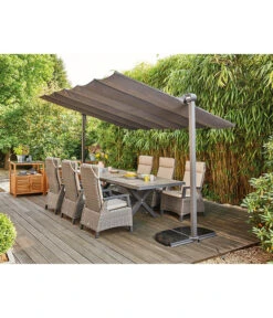 Siena Garden Sonnensegel Enna, Rechteckig, Ca. B350/H220/T250 Cm -Gartenbedarf Angebote 6776389 WE MO 001 SONNENSEGEL ENNA 350X250