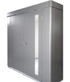 Biohort Gerätehaus Neo 3A, Quarzgrau/silber -Gartenbedarf Angebote 6885255 WE DE 005 BiohortGeraetehausNeo 1