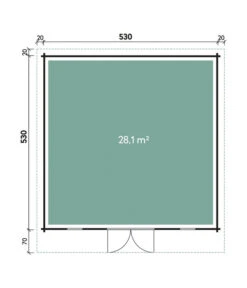 Wolff Finnhaus Gartenhaus Trondheim 44-G -Gartenbedarf Angebote 6930135 WE DE 001 FinnhausBBHTrondheim