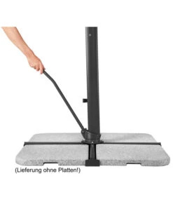 Schneider Ampelschirm Rhodos Smart, Quadratisch, Ca. B300/T300 Cm -Gartenbedarf Angebote 6953384 WE DE 007 SchneiderAmpelschirmRhodosSmartnatur