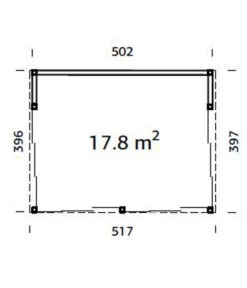 Palmako Pavillon Nova, Inkl. Front- Und Seitenverglasung, Ca. B517/H288/T397 Cm 7 Palmako Pavillon Nova, Inkl. Front- Und Seitenverglasung, Ca. B517/H288/T397 Cm -Gartenbedarf Angebote 6977565 WE BG 001 PavillonNovaNatur