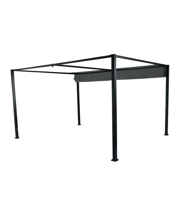 Siena Garden Sonnendach Sky, Anthrazit, Ca. B400/T300 Cm 5 Siena Garden Sonnendach Sky, Anthrazit, Ca. B400/T300 Cm – Bild 3