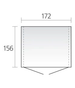 Biohort Gerätehaus Europa 2 -Gartenbedarf Angebote M500000099 Schema 001 BiohortMGHEuropa2